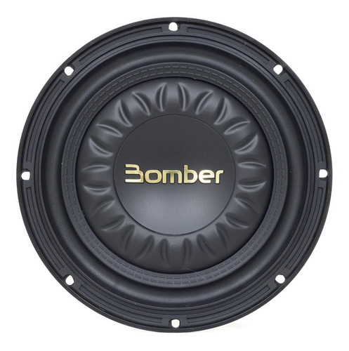 Alto Falante Subwoofer Slimhigh Power 8 Pol 300 Watts Bomber Cor Preto