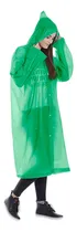 Comprar Poncho De Lluvia Ligero Impermeable Manga Capucha Y Botones