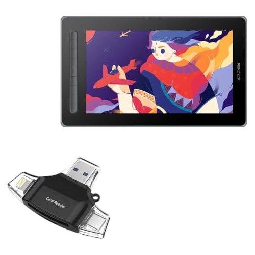 Lector De Tarjetas Microsd Allreader Para Xp-pen Artist 13