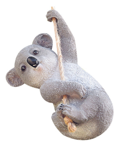 Decoração De Jardim E Quintal Swinging Koala Animals Hanging