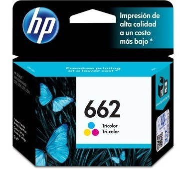 Imagen 3 de 3 de Cartucho Original Hp 662 Negro O Color