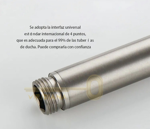 De Kit De Ducha Para Teléfono De Mano De Acero Inoxidable