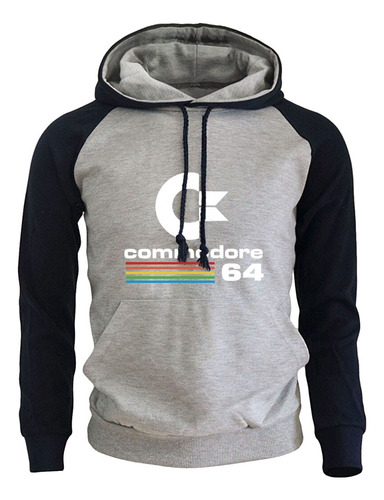 Commodore 64 Hoddies Hombre C64 Sid Amiga Retro 8-bit Ultra