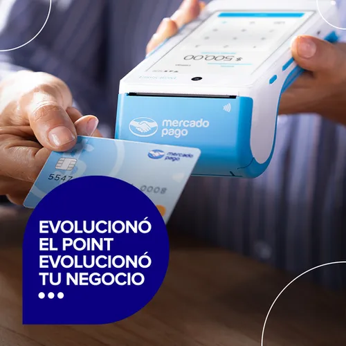 Lector Point Smart Blanco - Mercado Pago Nfc Chip+kit Qr