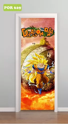 Papel De Parede Adesivo Autocolante Anime Mangá Dragon Ball Super