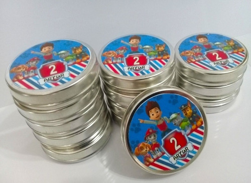 10 Souvenirs. Latitas Personalizadas Con Relleno. Cumpleaños