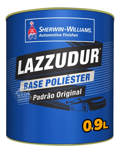 Tinta Automotiva Poliester Pu Base Cor Preto Ebony Lazzudur