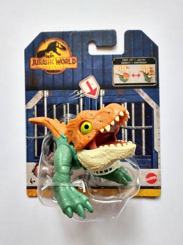 Dinosaurio Uncaged Jurassic World Dominion Figura Snap Squad