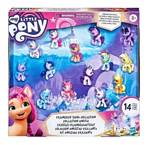 My Little Pony Nueva Generación Set Amistad Brillante 14 Pz