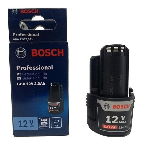 Bateria Bosch Gba 12v P/ Parasudadeiras 12v 1 600 A00 21d