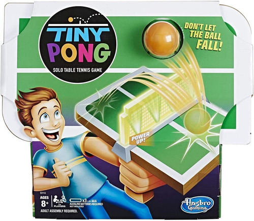 Tiny Pong Solo Tenis De Mesa Para Niños
