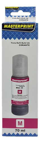 Kit 4x Tinta Masterprint 544 504 Para Epson L3150 L3250 3210 Preto/ciano/magenta/amarelo
