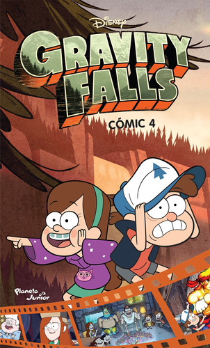 Gravity Falls. Cómic 4, de Disney. Serie Infantil y Juvenil Editorial Planeta Infantil México, tapa blanda en español, 2018