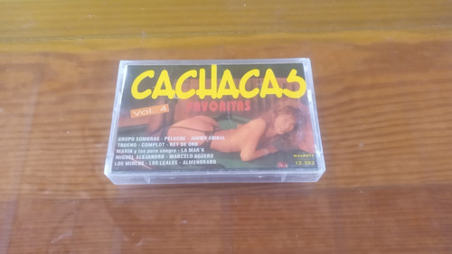 Cachacas Favoritas Vol 4  Cassette Nuevo 