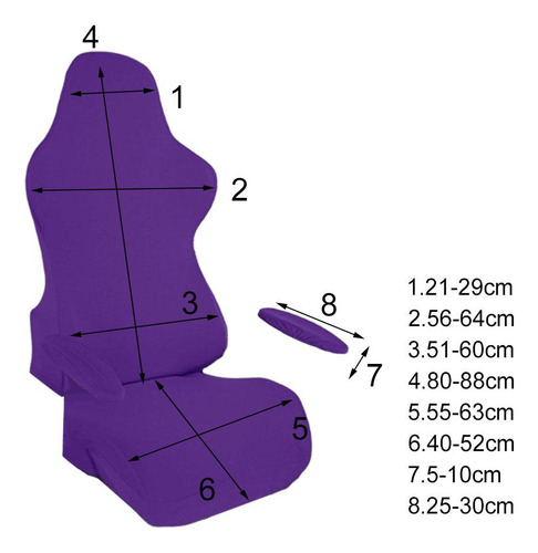 Funda Para Silla De Juego Suave Para Silla Giratoria Silla