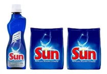 Comprar Polvo Lavavajilla Sun X 2 Kg + Abrillantador Sun X 500 Cc