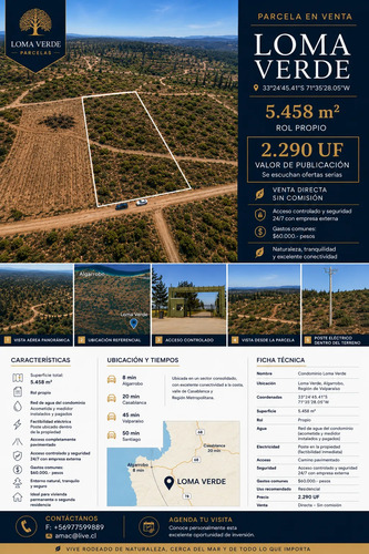Parcela Loma Verde, Sin Comisiones