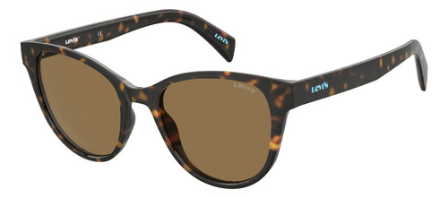 Lentes De Sol Levi's Polarizado + Filtro Uv - Lv 1014/s Varilla Havana
