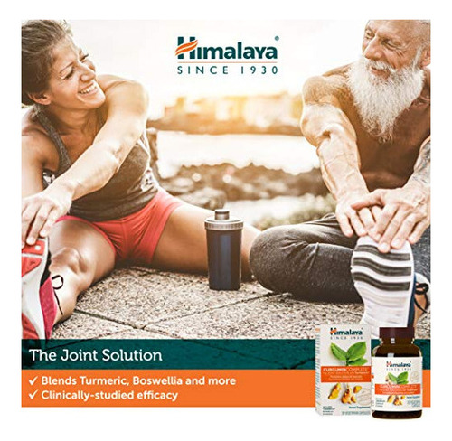 Curcumina Himalaya Completa Para Soporte Articular Y Flexibi