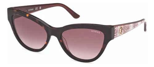 Lentes De Sol Havana Oscuro Degradé Guess Gu0011252f