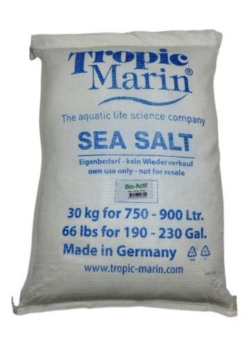 Tropic Marin Sal Bio-actif 30 Kg P/acuarios Arrecife 900lt 