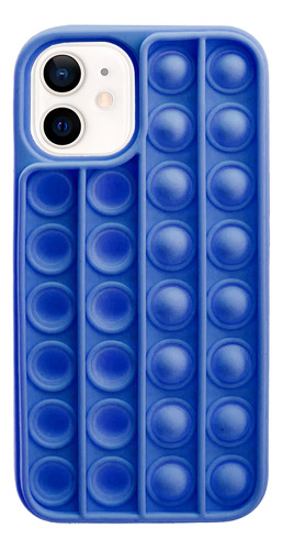 Fundas Pop It Silicona Bla Para iPhone 11 12 13 Pro Max Mini