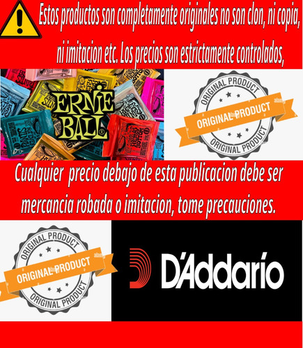 Juego De Cuerdas Para Guitarra Daddario Ej38