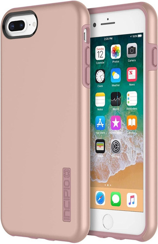 Case Incipio Dualpro Para iPhone 7 Plus / 8 Plus Rose Gold