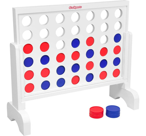 Conecta 4 De Madera Juego