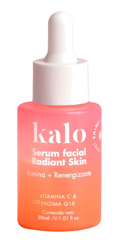 Serum Bifásico Iluminador Kalo Radiant Skin Vitamina C 30ml