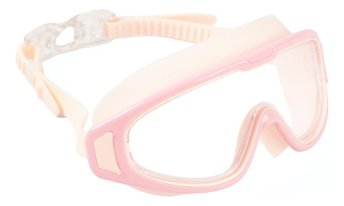 Óculos Natação Esporte Aquático Vedação Não Entra Água Olhos Cor Rosa