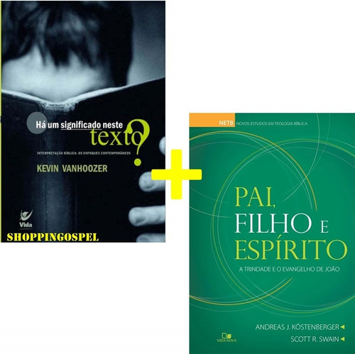 Há Um Significado Nesse Texto ? + Pai Filho E Espírito Livro