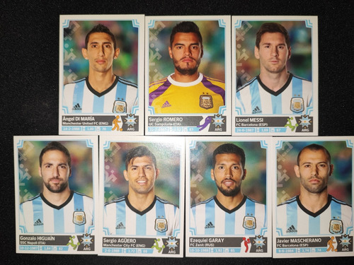 Imagen 5 de 10 de Pack Láminas Copa América Chile 2015 Panini
