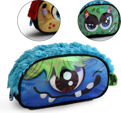 Cartuchera Monsters Acrílico Efectos Pelo 83650 Cuota