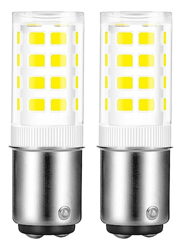 Ba15d - Bombilla Led De Doble Contacto Con Base De Bayoneta 