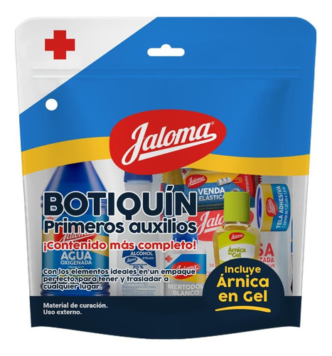 Kit Primeros Auxilios 14 Pz Contenido Esencial Jaloma 135126
