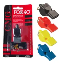 Comprar Silbato Profesional Fox40 Classic Arbitro Juez Fútbol Basket