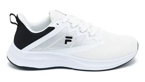 Tenis Fila Danmon Running blanco negro Env o gratis