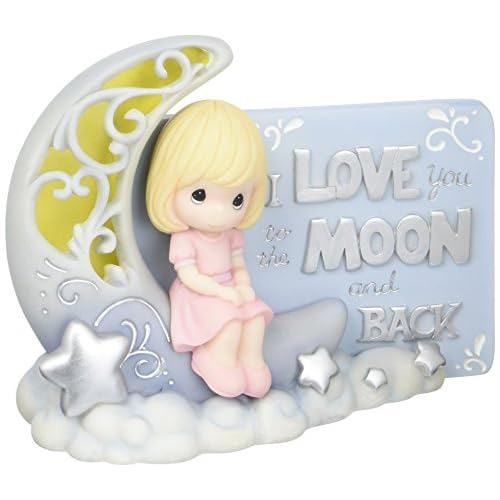 I Love You To The Moon &amp; Back Figura De Resina Luz ...