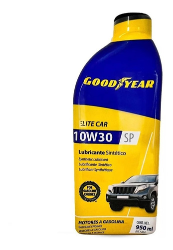 Aceite Good Year 950ml. 4t - Sae 10w-30 Sintético Todopartes