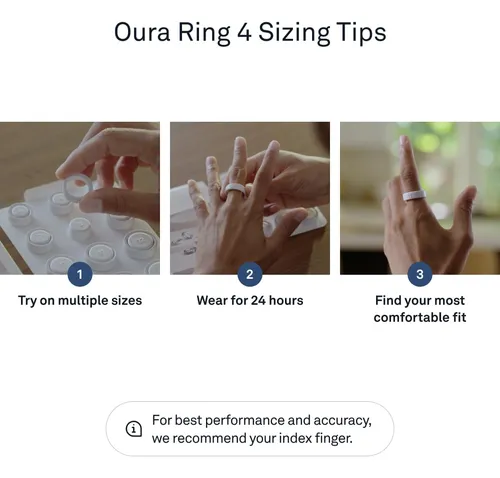 Kit De Tamaño Oura Ring 4 - Ajuste Ideal Y Crédito