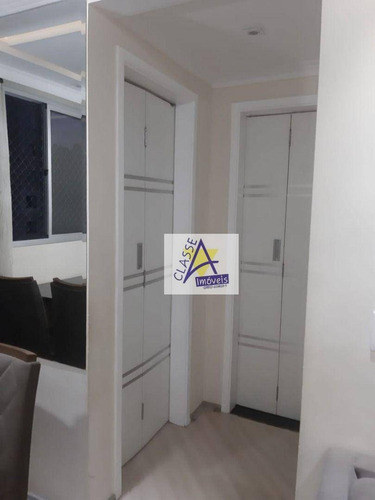 Imagem 2 de 14 de Apartamento Com 2 Dormitórios À Venda, 48 M² Por R$ 230.000 - Parque São Vicente - Mauá/sp - Ap0776