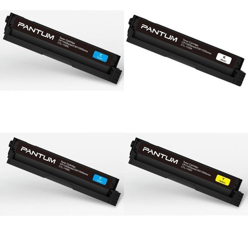 Toner Pantum Ctl-1100xk Ctl-1100xc Ctl-1100xy Cp1100 Cm1100 (Reacondicionado)