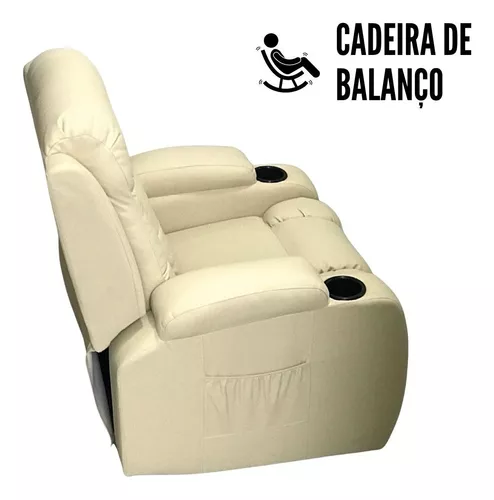 Poltrona De Massagem 112 Airbags Aquecimento Gravidade Zero