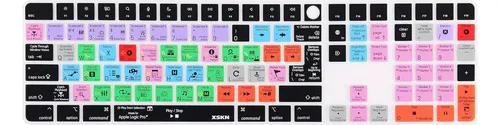 Funda Silicona Xskn Para Hotkeys Teclado iMac Logic Pro