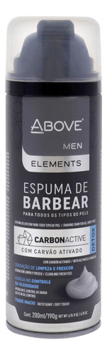 Espuma De Afeitar Above Elements Carbon Activated Para Hombr