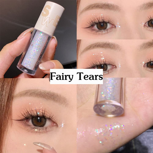 Set De Sombras De Ojos Liquid Sparkling Glitter Shake, 3 Uni