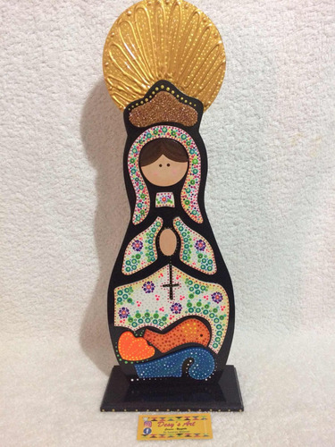 Virgen Del Valle Tipo Rompecabezas En Mdf Desy´s Art