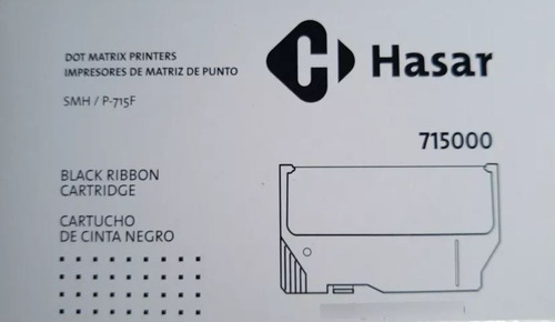 Cartucho Cinta Impresora Controlador Fiscal Hasar 715 Sp200