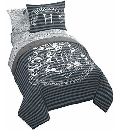 Jay Franco Harry Potter Draco Dormiens Juego De Cama, Queen